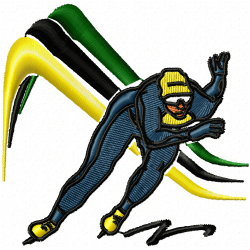 Figure Skating Embroidery Design 3 Figure Skating Embroidery Design 3